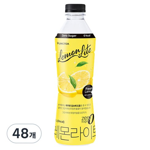 링티 레몬라이트, 48개, 1L