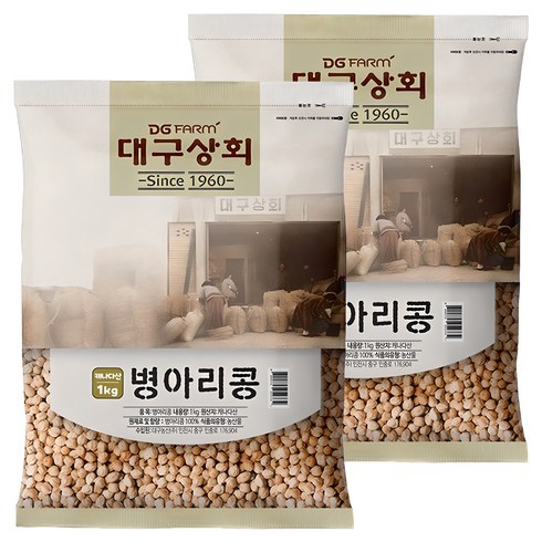 대구상회 캐나다 병아리콩, 1kg, 2개