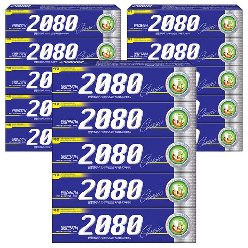 2080 클래식 치약, 170g, 1개입, 15개