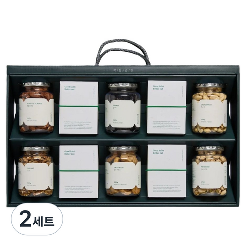 착한습관 견과 앤 건과 패밀리 10종 세트, 2세트