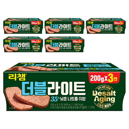 동원 리챔 더블라이트, 200g, 18개