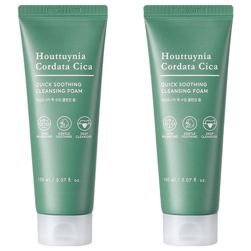 토니모리 어성초 시카 퀵수딩 클렌징폼, 2개, 150ml