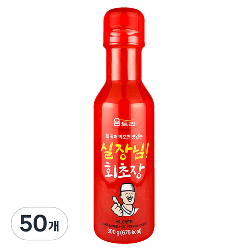 움트리 실장님 회초장, 300g, 50개