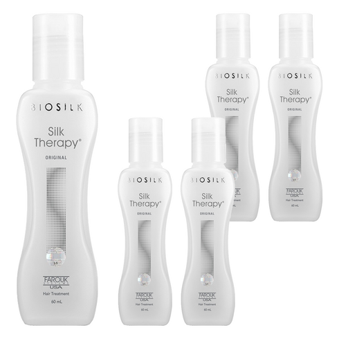 실크테라피 오리지널 헤어 에센스, 60ml, 5개