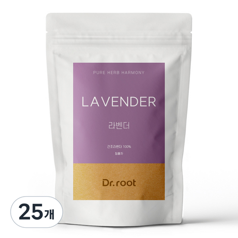 닥터루트 라벤더 삼각티백, 1.2g, 25개입, 25개