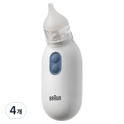 BRAUN 콧물흡입기, BNA100, 4개