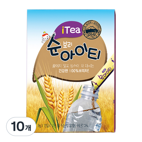 아이티 보리 순 분말 스틱, 1g, 15개입, 10개