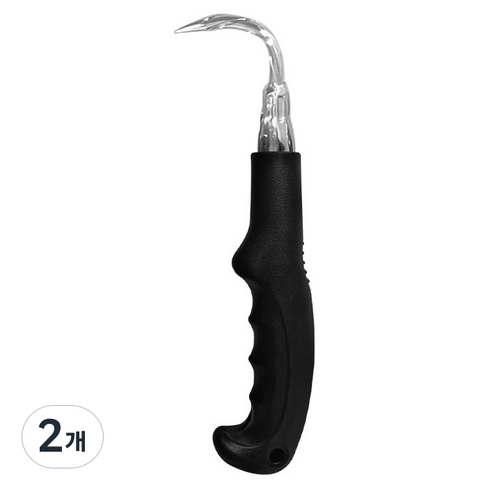 월드크린 그립 마대 갈고리 갈퀴 25cm, 2개