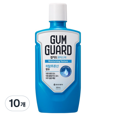 검가드 모이스쳐, 380ml, 10개