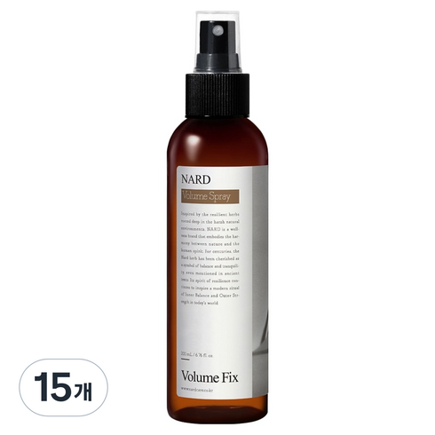 나드 스타일링 볼륨 헤어스프레이, 200ml, 15개