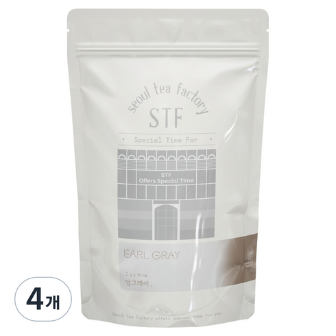 서울팩토리 얼그레이 티백, 2g, 4개, 30개입