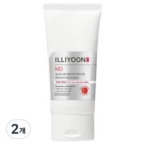 일리윤 MD 레드이치 케어크림, 75ml, 2개