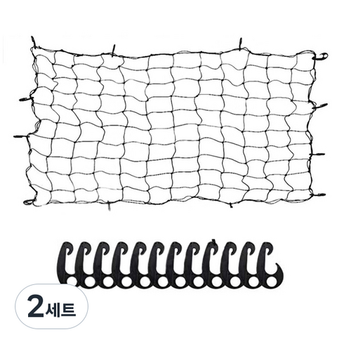 선빛 루프 블랙네트 + 고리 12p, 2세트