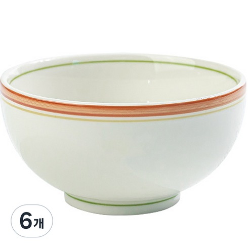 시라쿠스 메이플 대접 12cm, 코지레드, 6개