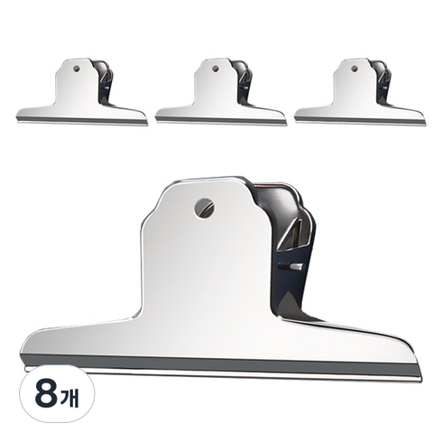 라이크존 사무용 사각클립, 120mm, 1개입, 8개