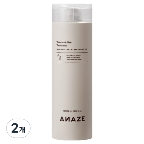 어네이즈 볼륨 액티브 트리트먼트, 2개, 500ml