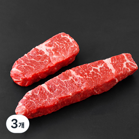 푸드랩플러스 호주산 곡물 살치살 스테이크 (냉장), 300g, 3개
