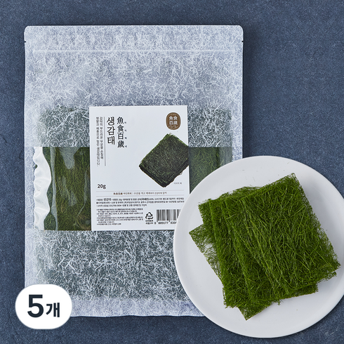어식백세 생감태, 20g, 5개