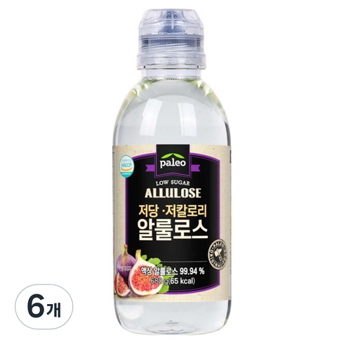 팔레오 저당 저칼로리 알룰로스, 680g, 6개