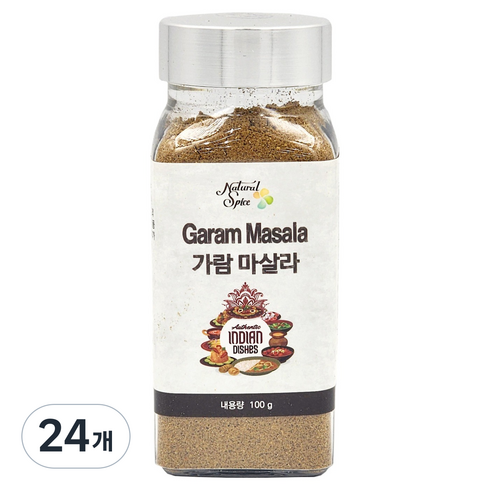 내츄럴스파이스 가람마살라, 100g, 24개