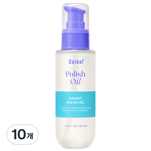 달리프 글램 폴리쉬 헤어오일, 100ml, 10개