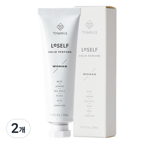 탐니크 바르는 고체향수 러셀브 솔리드퍼퓸 우먼, 30ml, 2개