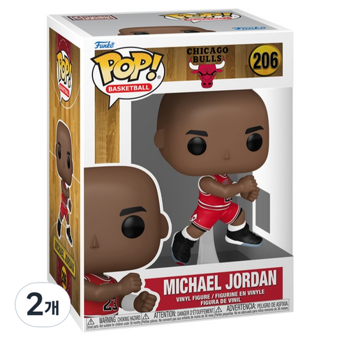 펀코 팝 NBA Bulls 마이클조던 89 피규어 86314, 2개