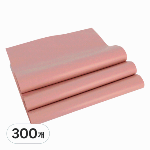 HDPE 의류 택배봉투 대형 인디핑크, 300개