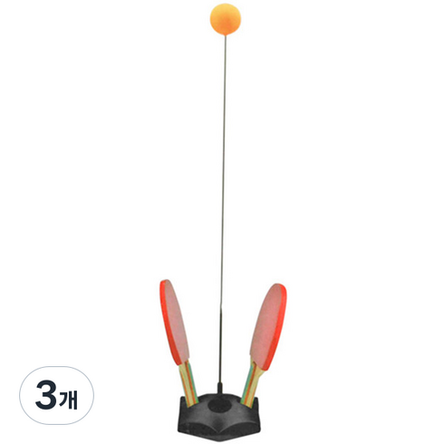 나사레 탁구연습기 NT-400, 혼합색상, 3개