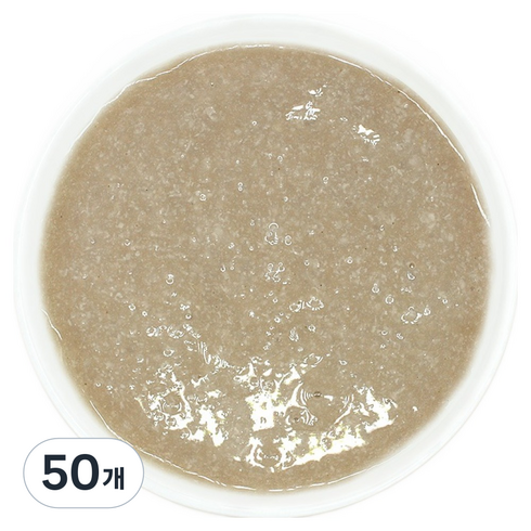 짱죽 실온 이유식 7개월부터 초기 묽은죽, 혼합맛(한우/콜라비), 140g, 50개