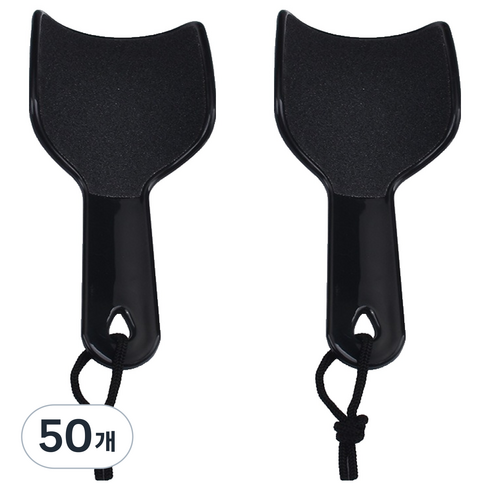 마켓링 깨끗한 다양 발각질제거기 블랙, 200g, 50개, 1개입