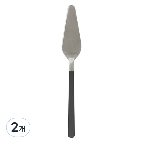 메종오브제 시에르 딜라잇 커트러리 버터나이프, 챠콜블랙, 2개