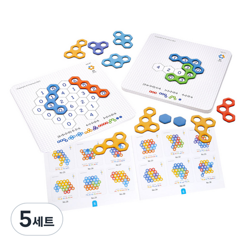 캐스비 튼튼 사고력수학 6 만들기 세트 KBT2662, 상세 설명 참조, 5세트