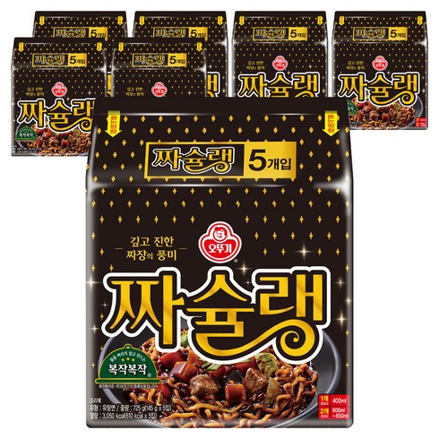 오뚜기 짜슐랭 145g, 35개