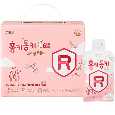 홍키통키 프라임 레드 4단계, 20ml, 30개