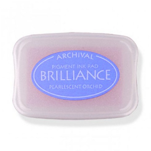 츠키네코 BRILLIANCE 스탬프패드, 18 MEDITERRANEAN BLUE
