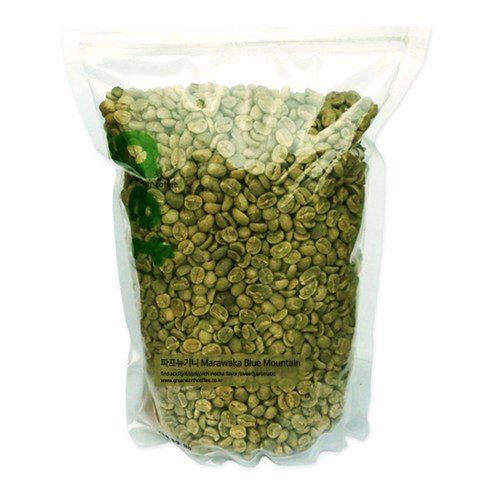 그린어쓰 파프뉴기니 Marawaka Blue Mountain 생두, 1kg, 1개