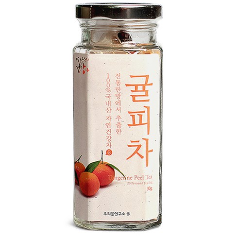우리꽃연구소 귤피 차, 1.5g, 20개입, 1개