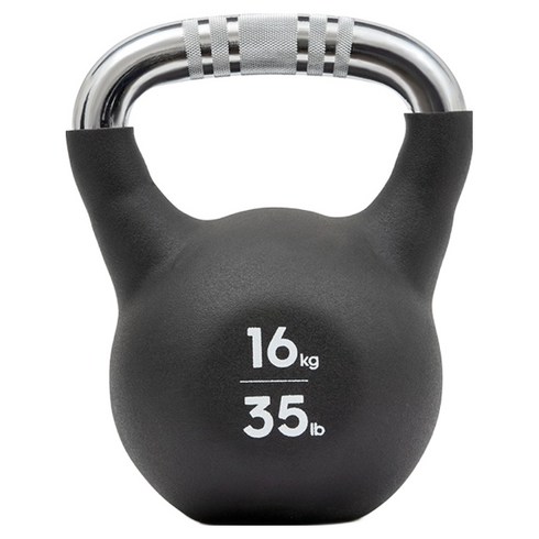 아디다스 아이언 케틀벨, 블랙, 16kg, 1개