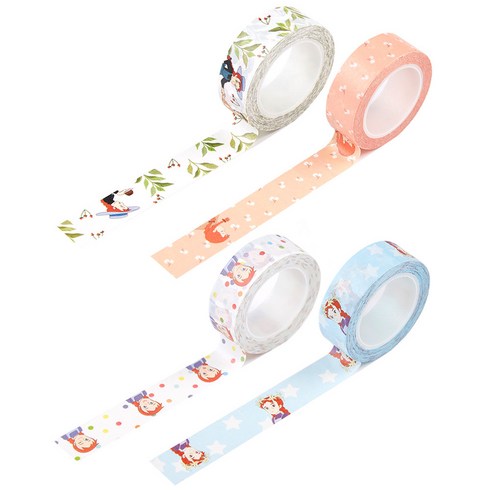 플라잉웨일즈 빨강머리앤 마스킹테이프 4종 A세트, 춤추는앤 + 벚꽃앤 + 표정앤 + 별별앤, 1세트