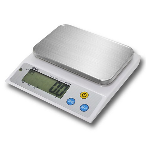 카스 디지털 전자 저울, 혼합 색상, WZ-3A, 1kg