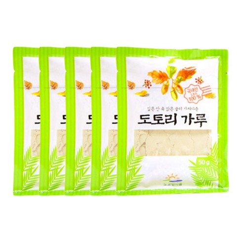 고미네 도토리가루, 50g, 5개