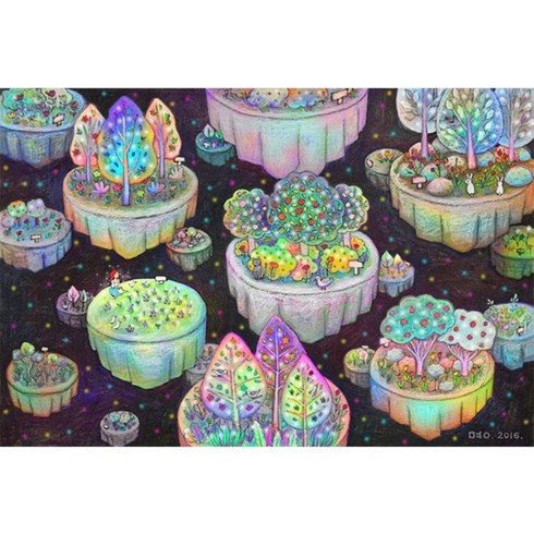 케이엠엘리 보석십자수 DIY만들기 세트, 3D 언젠가는, 1세트