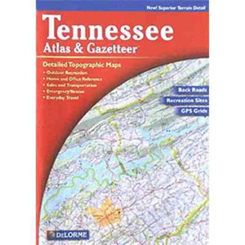 Tennessee Atlas & Gazetteer, Delorme
