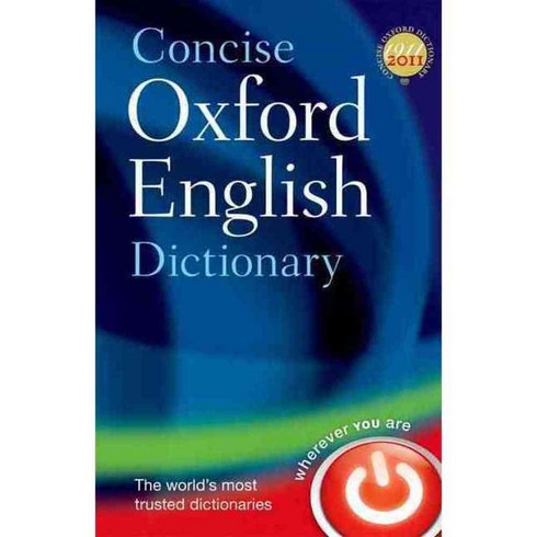 Concise Oxford English Dictionary, Oxford Univ Pr