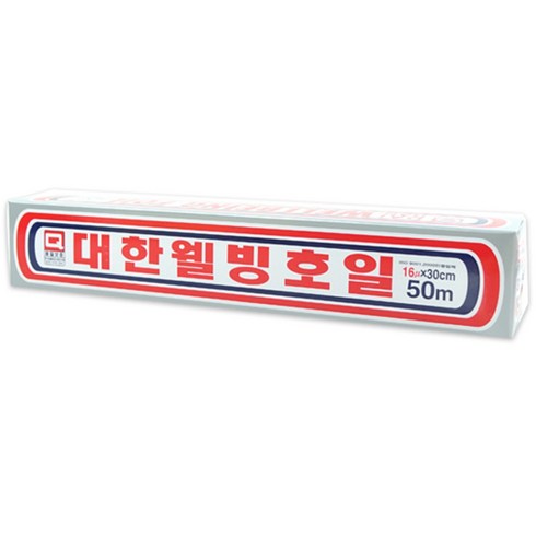 대한웰빙은박접시 호일 30cm x 50m, 1개