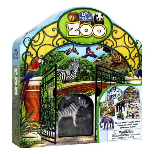 Lets Explore Zoo, Silver Dolphin Books