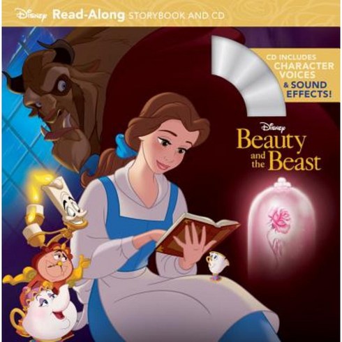 Beauty and the Beast Read-Along Storybook and CD Paperback, Disney Press