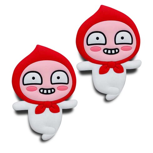 카카오프렌즈 포인트 실리콘 패치, 어피치, 2개