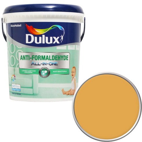 듀럭스 안티 포름알데히드 페인트, Cairo Gold, 3L, 1개